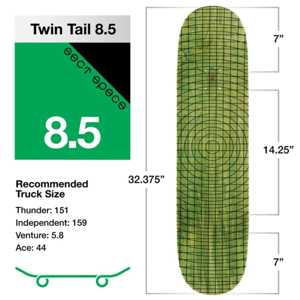 Tabla Habitat Skateboards 8.5" - Image 3