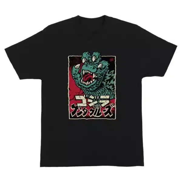 Camiseta Godzilla x Santa Cruz