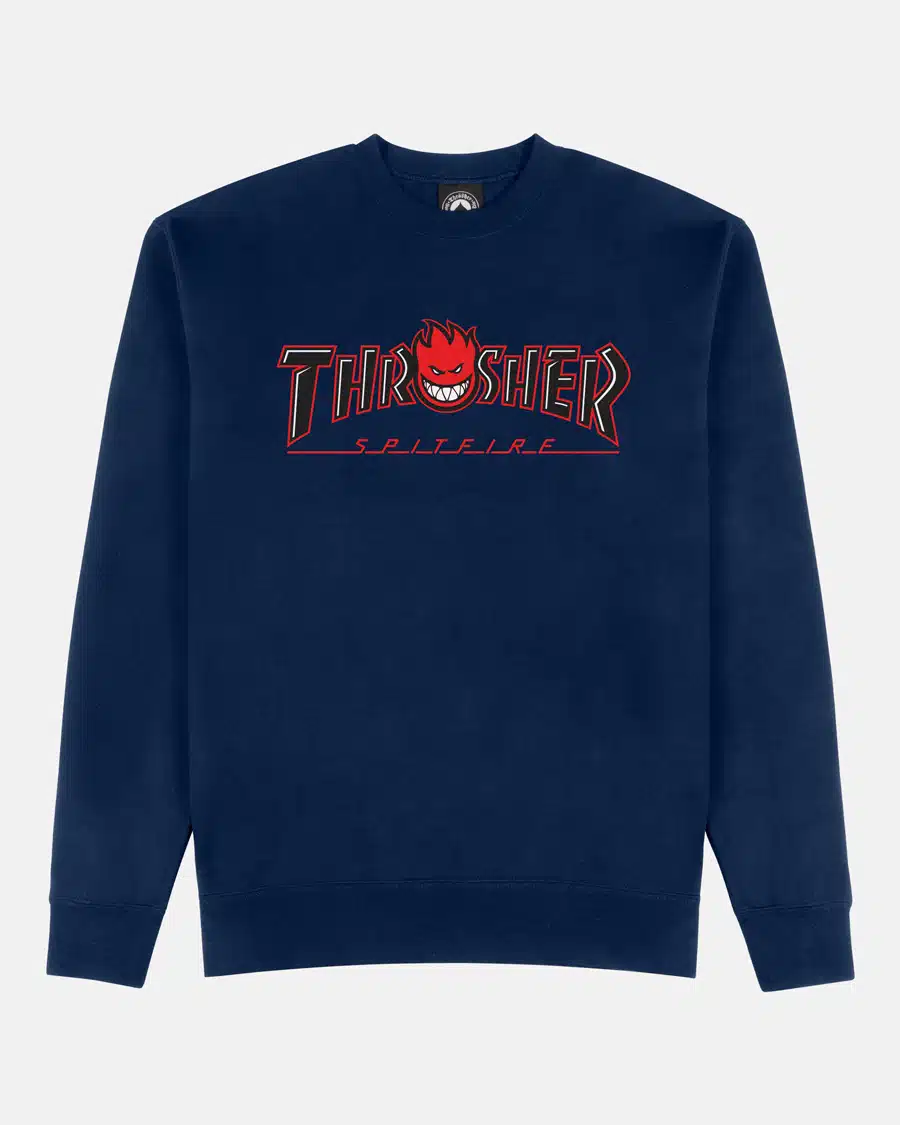 Sudadera Thrasher x Spitfire