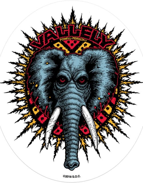 Calcomanía Powell Peralta