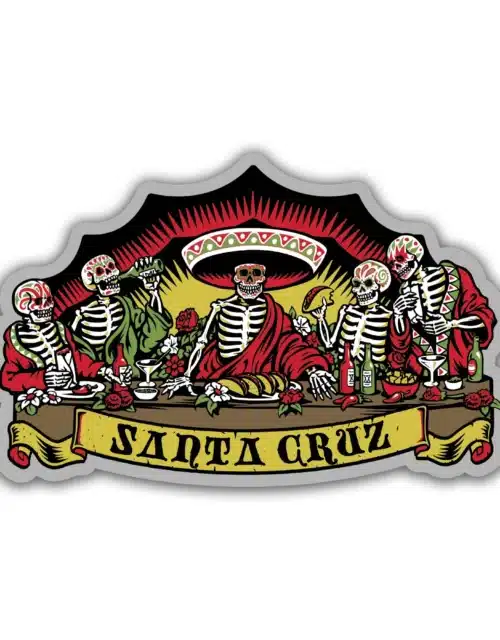 Calcomanía Santa Cruz