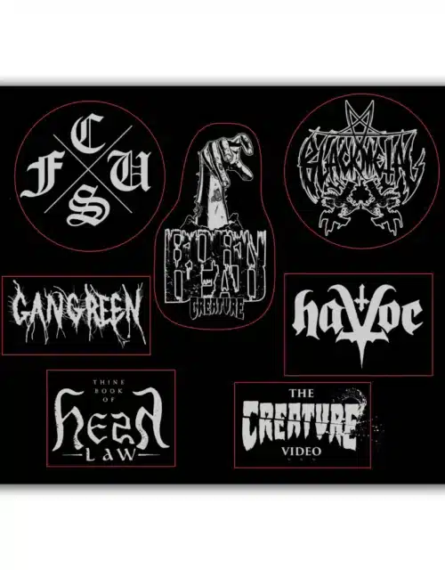 Calcomanía Creature