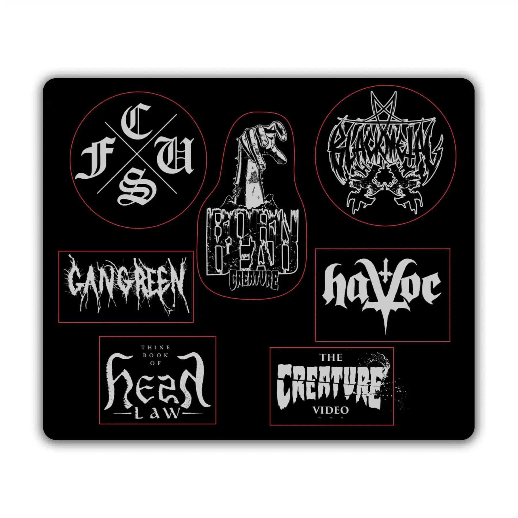 Calcomanía Creature